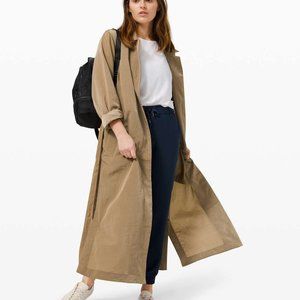 Women's Tan Long Coat